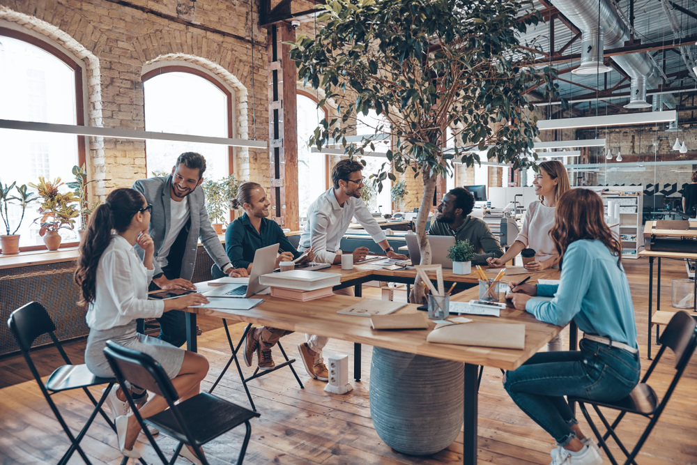 Group of people in a meeting